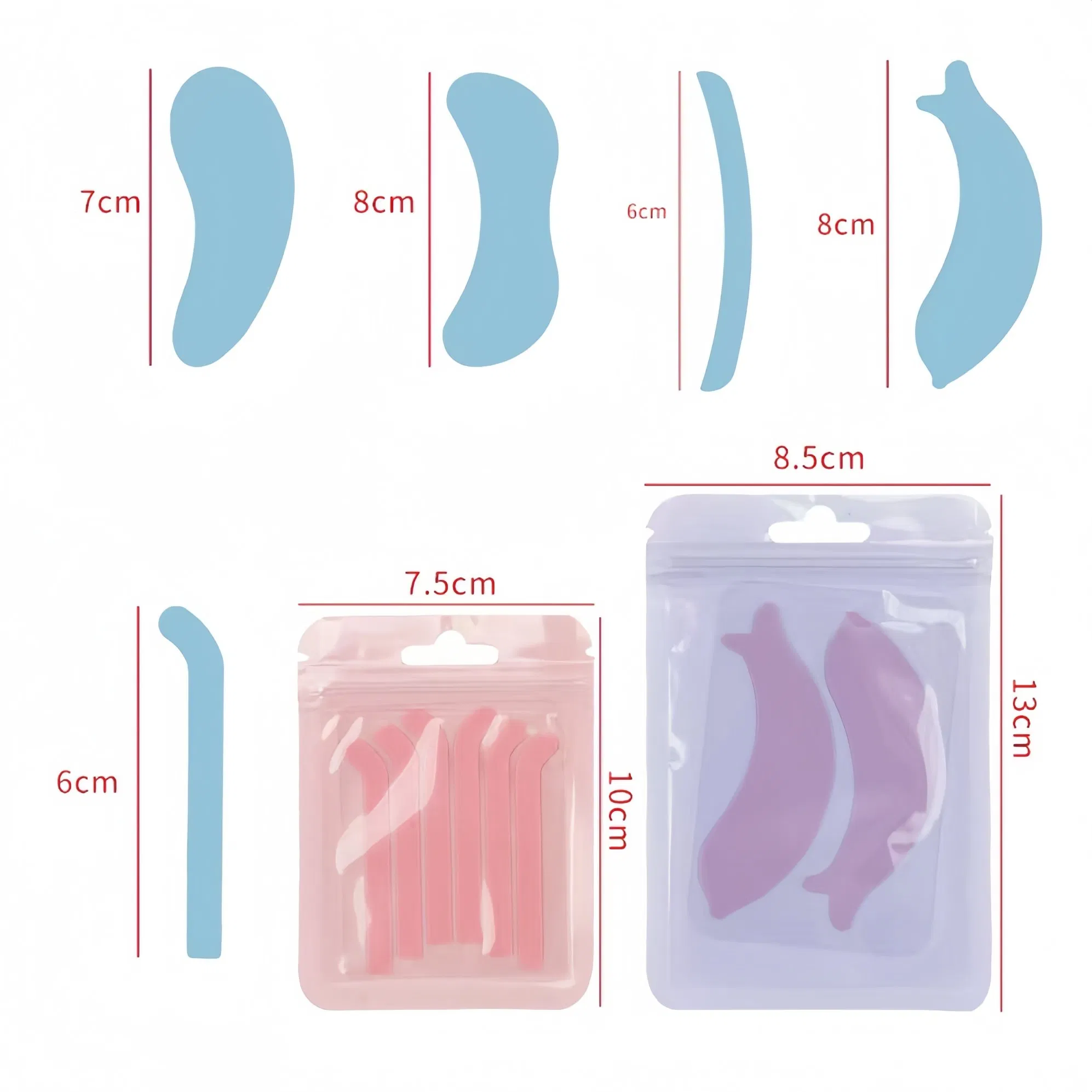 Different New Arrival Eye Patch Under Eye Pads Silicone Eyelash Patch