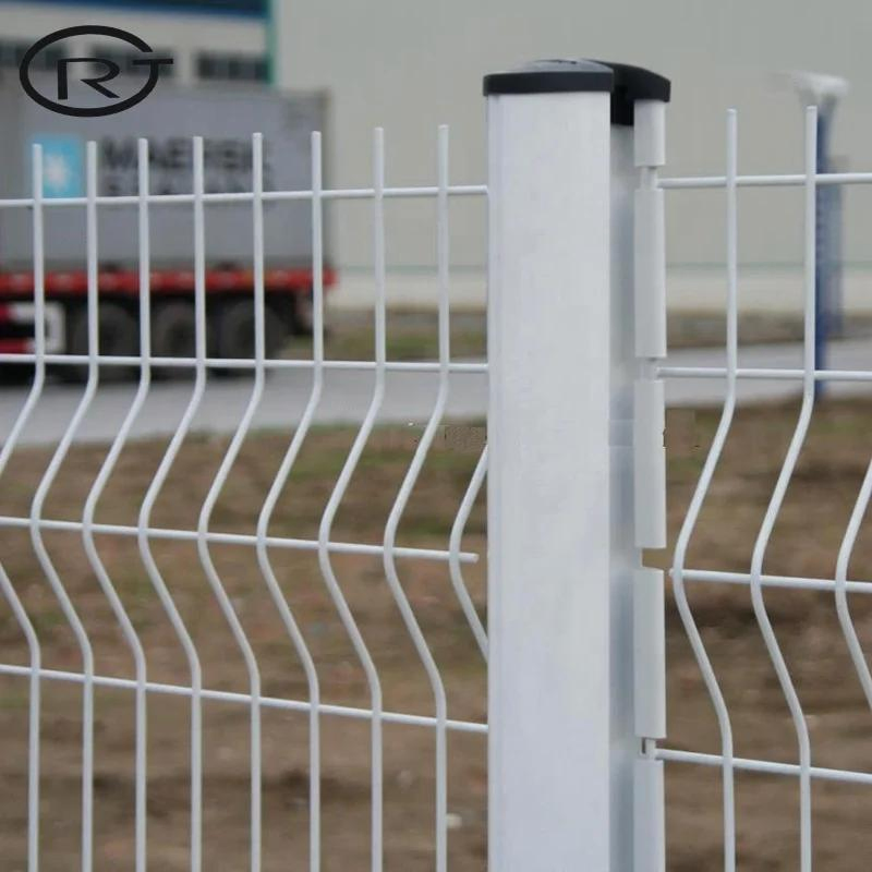 Fast Supply Speed Garden Fencing PVC Coated Galvanized Welded 3D Bending Curved Wire Mesh Fence