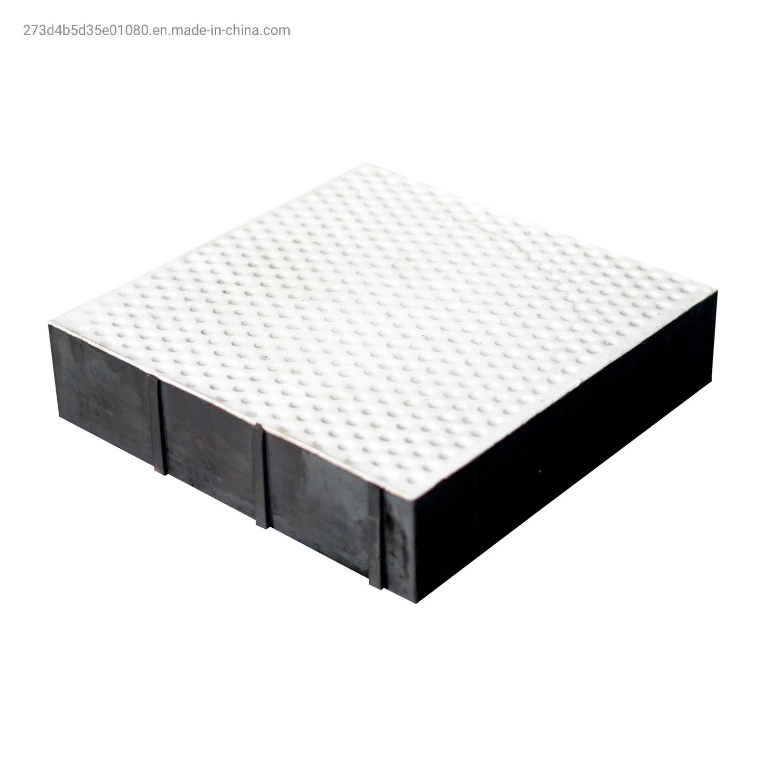 Round/ Rectangular Laminated PTFE Rubber Pad Elastomeric Bridge Bearing