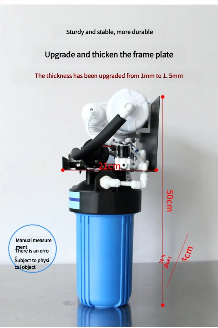 800gpd Countertop RO Water Filter System for High Efficiency Purification