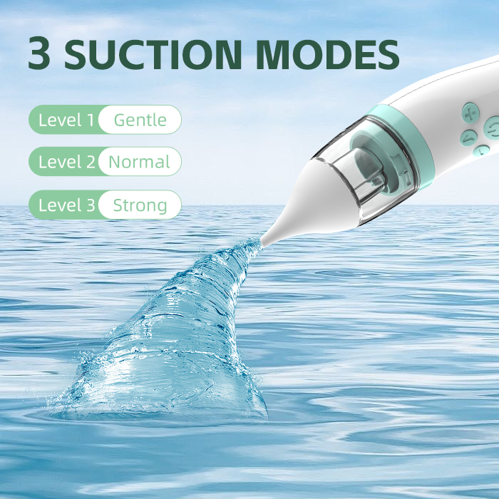 OEM Efficient Nose Cleaning Electric Baby Nasal Aspirator - Custom Logo/Package