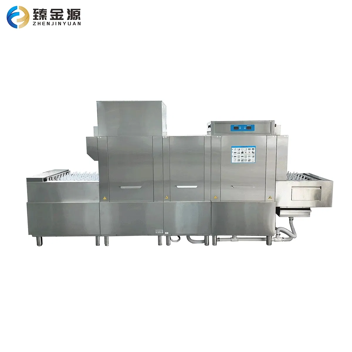 Industry Tunnel Type Conveyor Dishwasher Commercial Conveyor Dishwasher for Hotels Restaurants Cafes