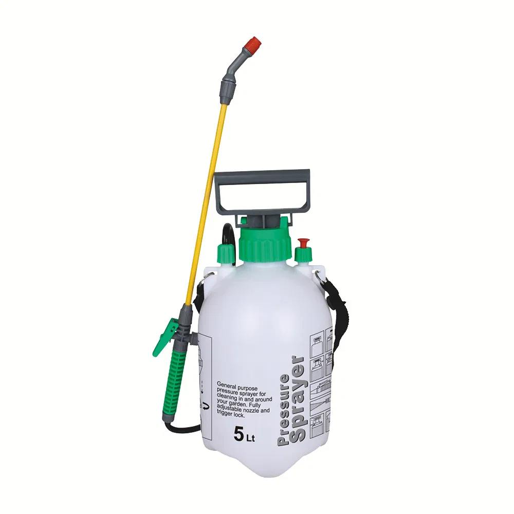 Rainmaker 5L Garden Portable Plastic Manual High Pressure Irrigation Water Shoulder Sprayer