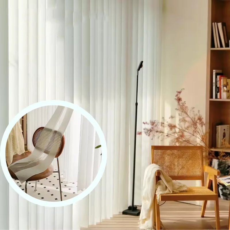 Premium Allusion Blinds Dream Curtains Motorized Sheer Vertical Blinds