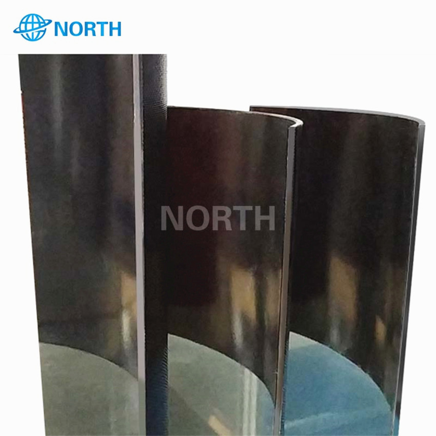 High Temperature 4mm Thickness Tempered Black Ceramic Glass