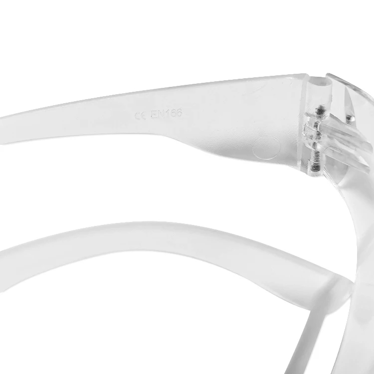 Anti Splash Eye Protection Clear Lens Glasses for Industrial Work