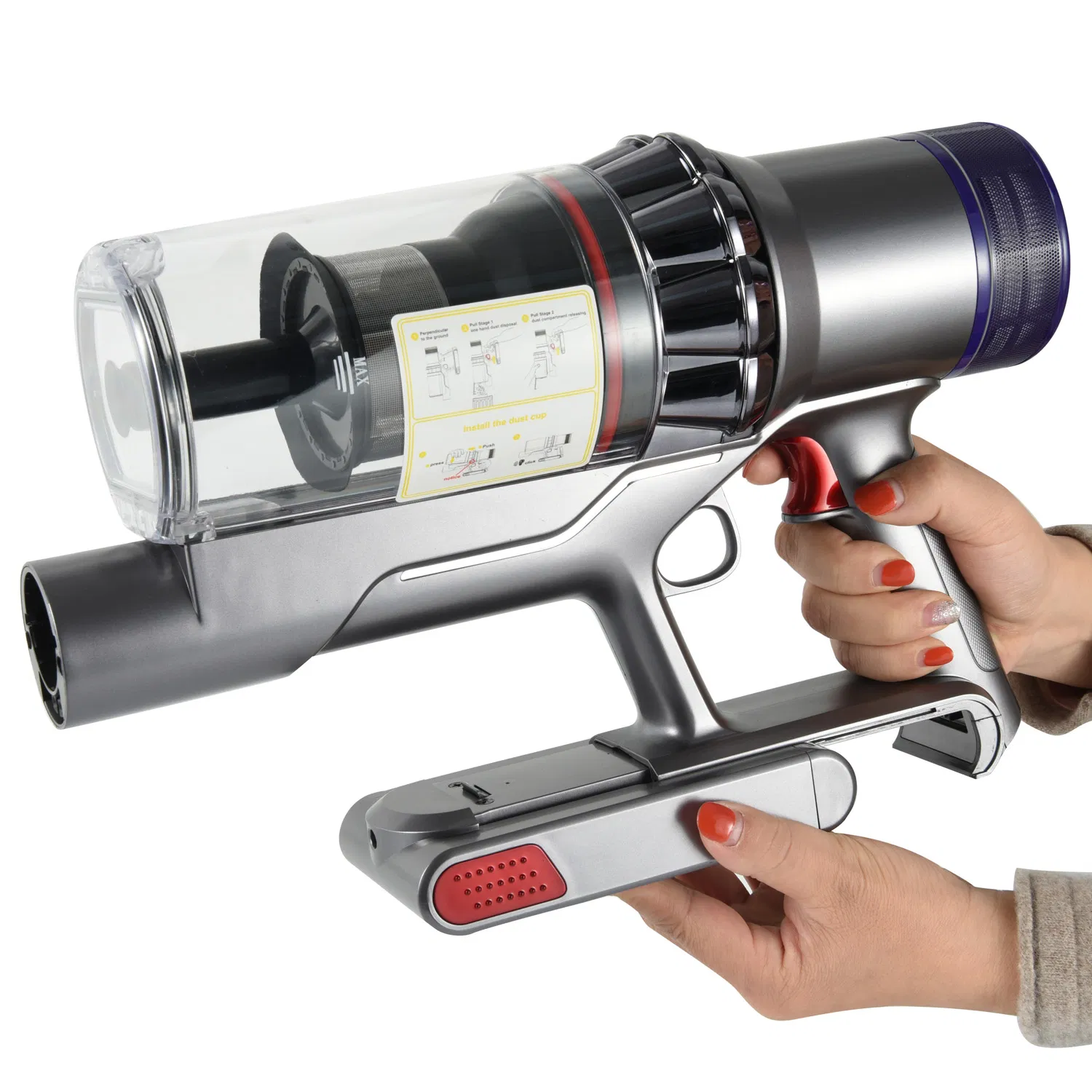 Powerful Cordless Vacuum Cleaner with Auto Mode for All Floors