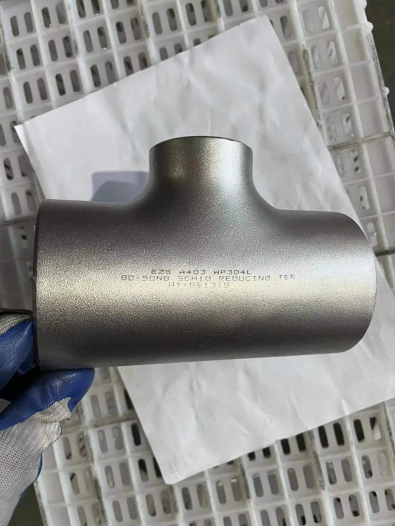 GB/T12459 Stainless Steel Tee Fitting ASTM A403 Wp304/304L/316L for Pipeline and Industrial Piping Systems
