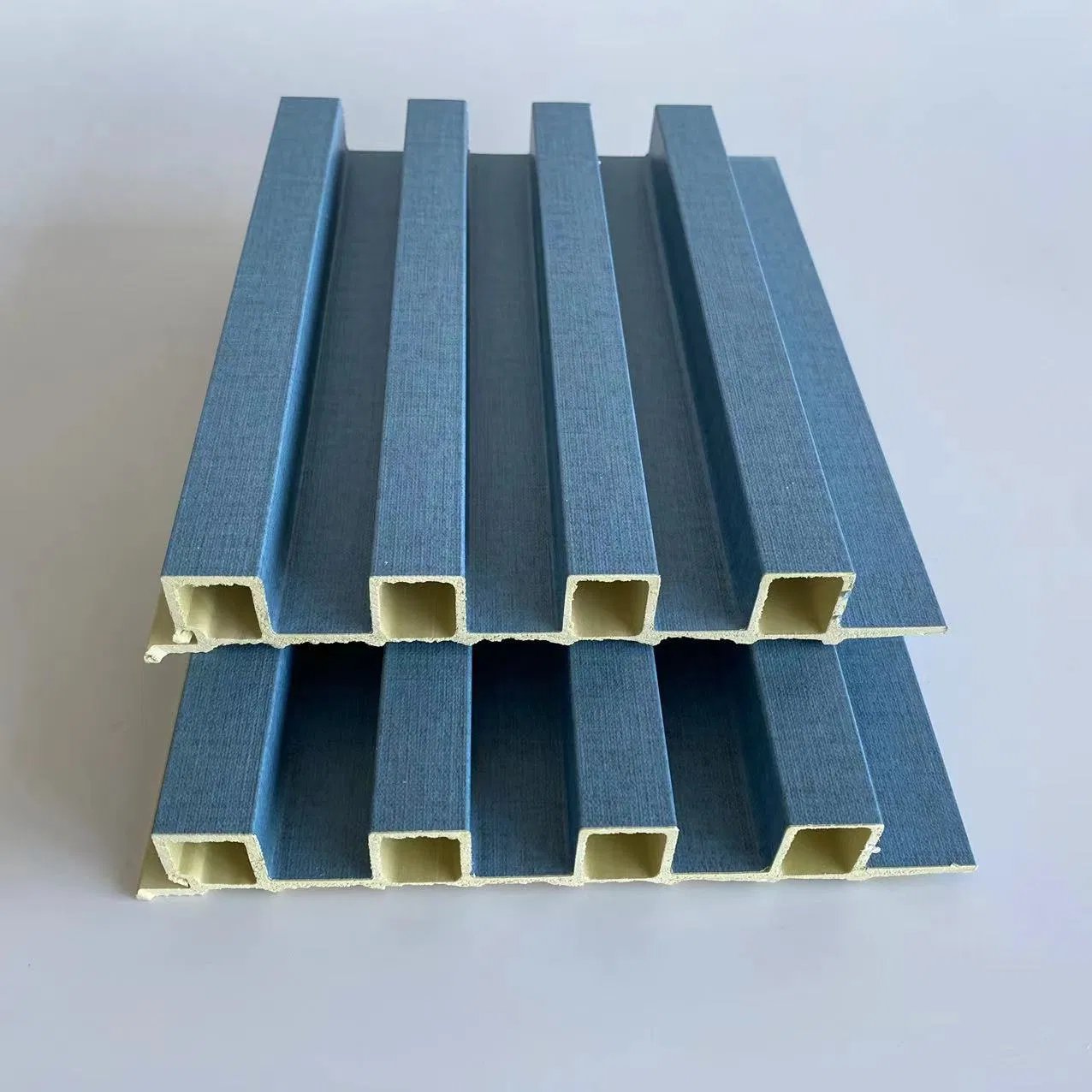 Co-Extrusion Outdoor Decoration WPC Wall WPC Fluted Wall Panel