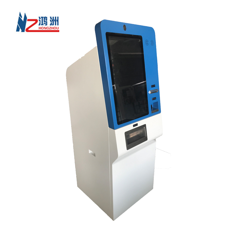 Best Sale 2D Qr Scanner Receipt Printer Cash Deposit Withdrawal Virtual Currency Exchange Machine ATM