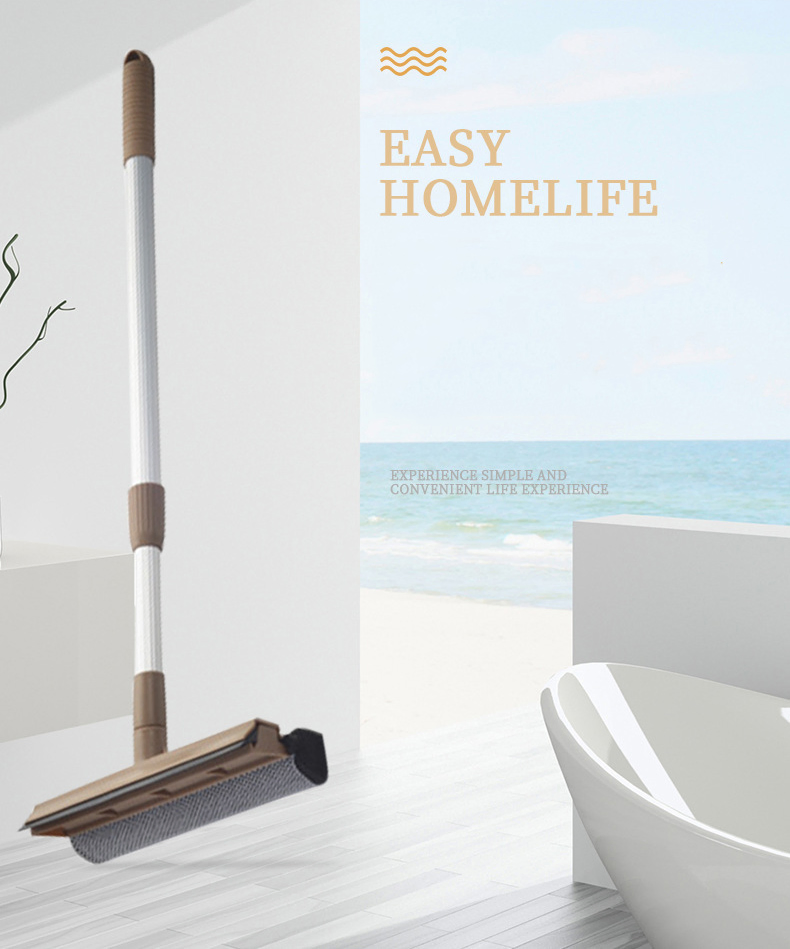 Car Wipe Window Squeegee Car Brush Plastic Head Window Squeegee