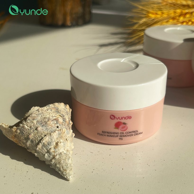 OEM/ODM Refreshing Peach Makeup Remover Cream with Oil-Control Function