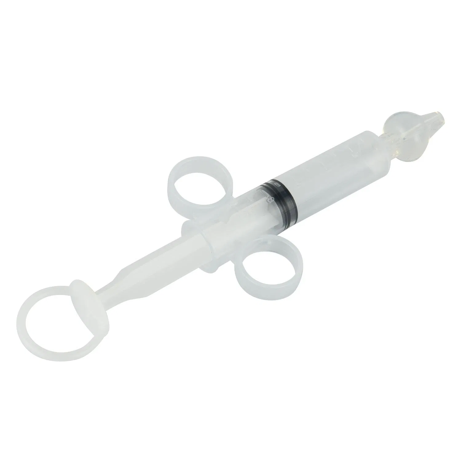New Single Hand Use 3-Rings 10ml Syringe Nose Cleaner Silicone Baby Nasal Aspirator with CE