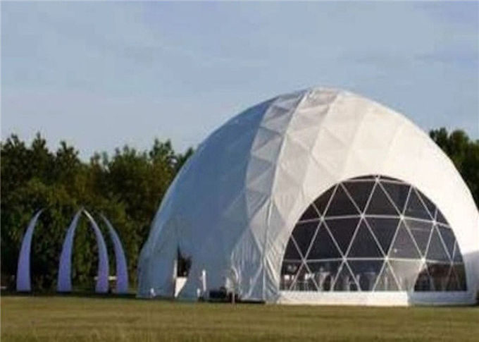 Waterproof Glamping Outdoor Hotel Geodesic Dome Tent for Camping