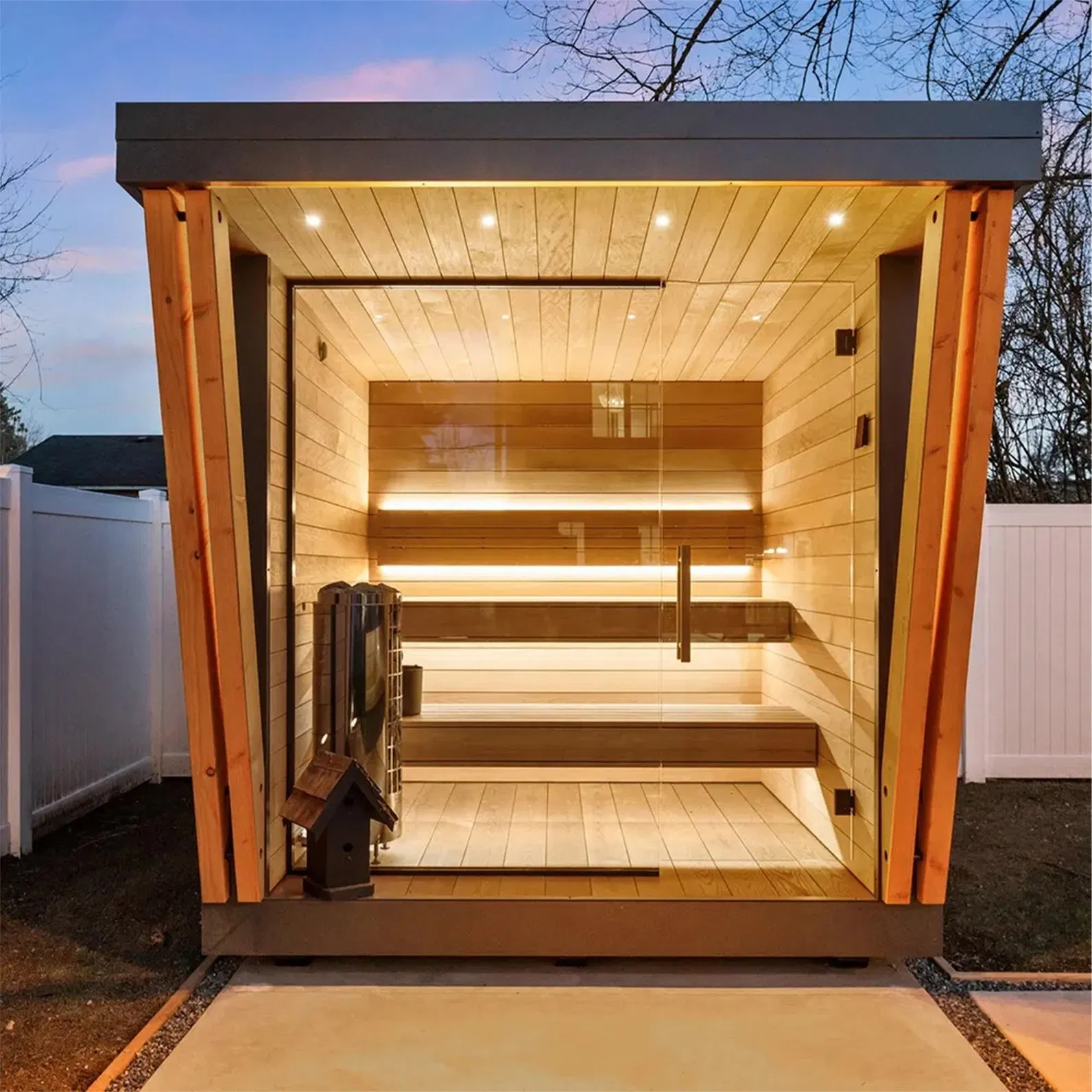 Инфракрасная сауна BD-JX01 на открытом воздухе