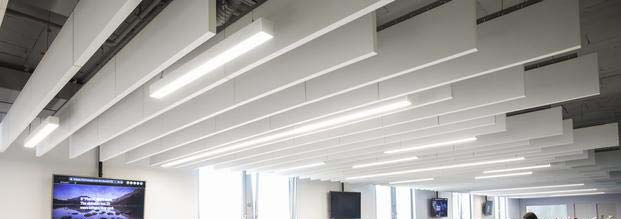 AG. Acoustic Suspension Glassfiber Hanging Acoustic Panel Soundproof Ceiling Baffles for Conference Room