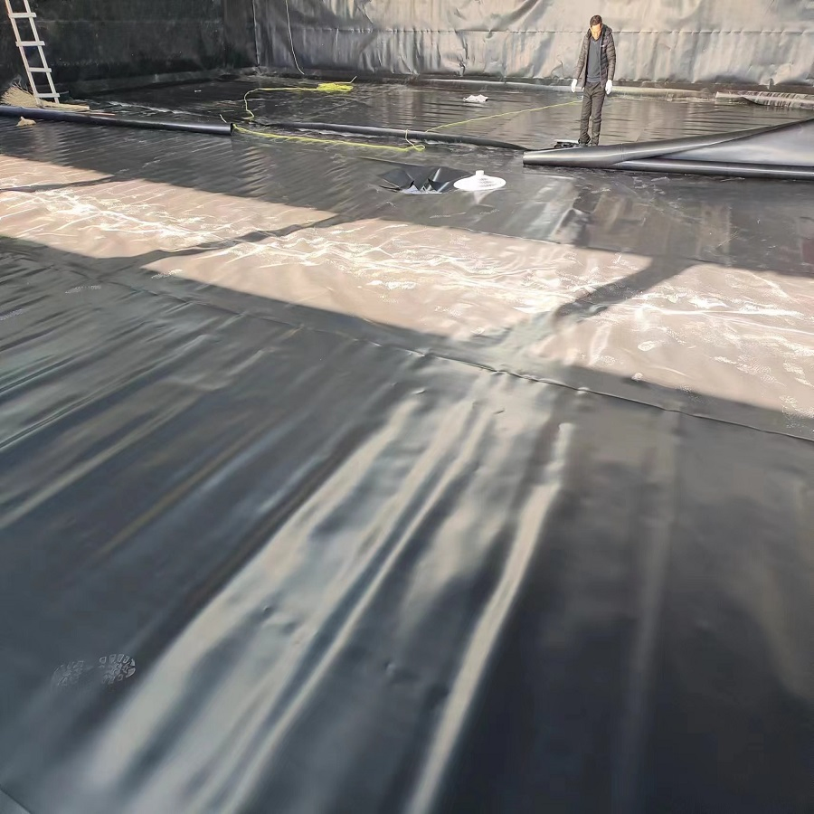 Tailing Treatment Smooth/Textured HDPE/LDPE/PVC Geomembrane Dam Liner for Mines Washing Pool/Floating Covers/Tunnel/Leachate Pond