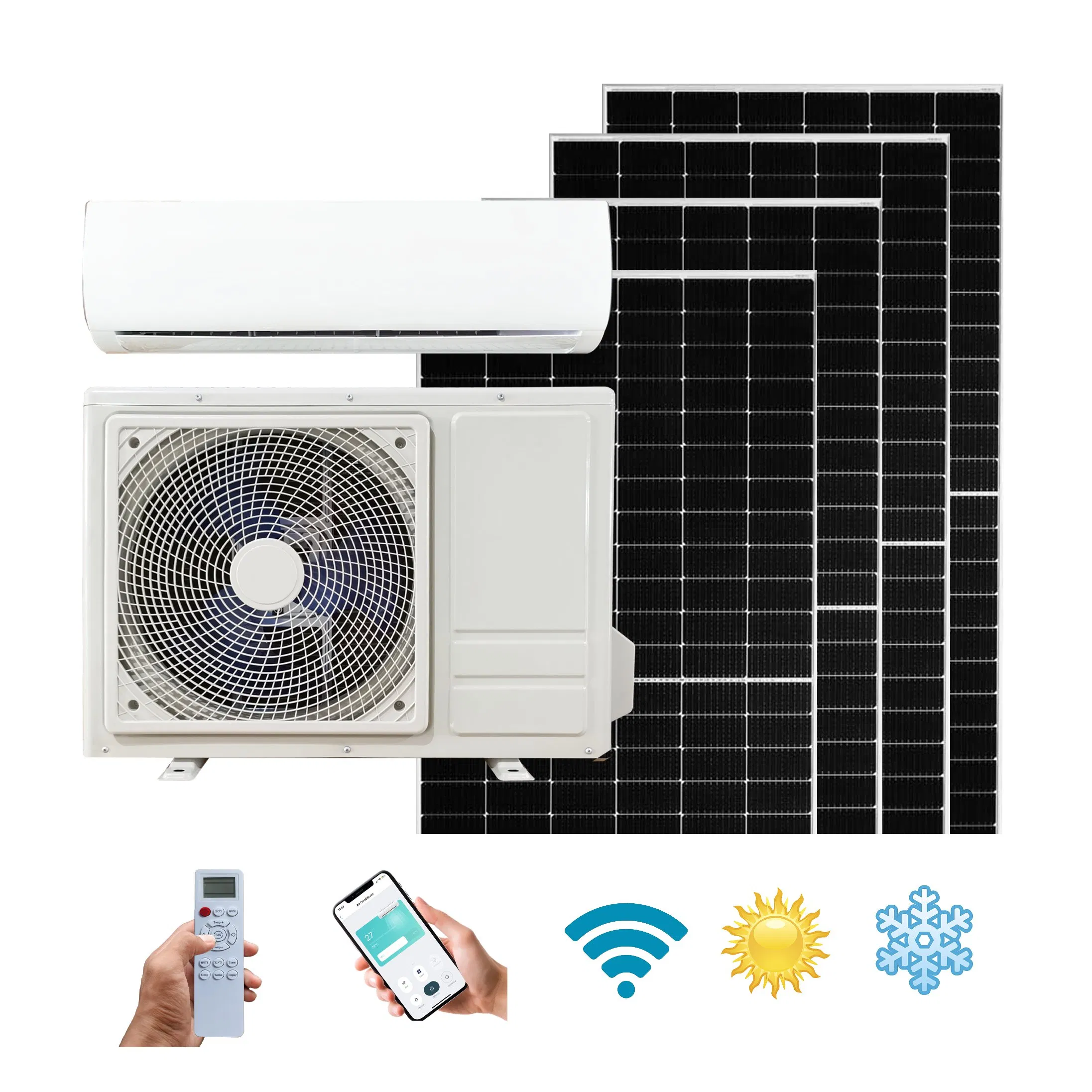 Солнечный кондиционер Edobo 1.5-2 HP с аккумулятором