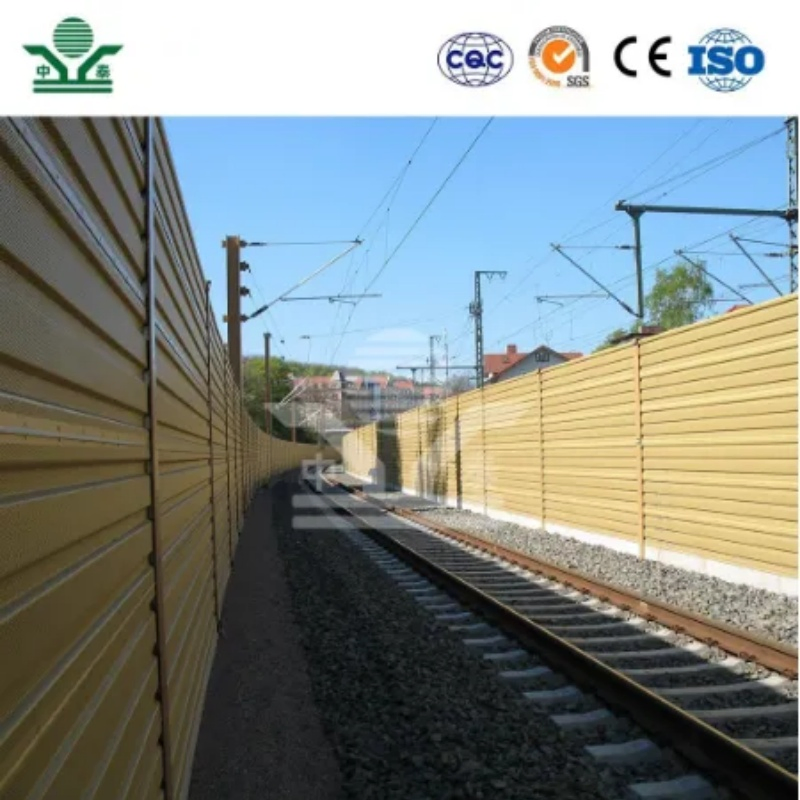 Zhongtai High Quality Soundproof Screen Noise Barriers for Highway