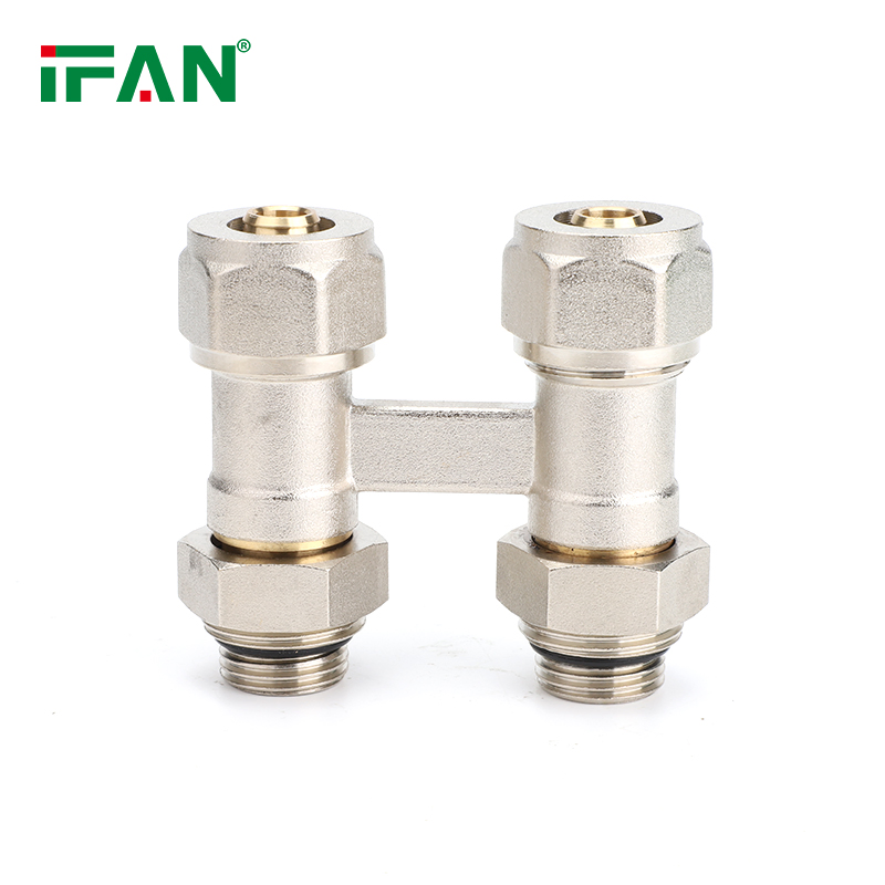 Ifan Manufacturer Best Price Thermostatic Radiator Valve Brass Straight H Radiator Valve for HVAC Systems