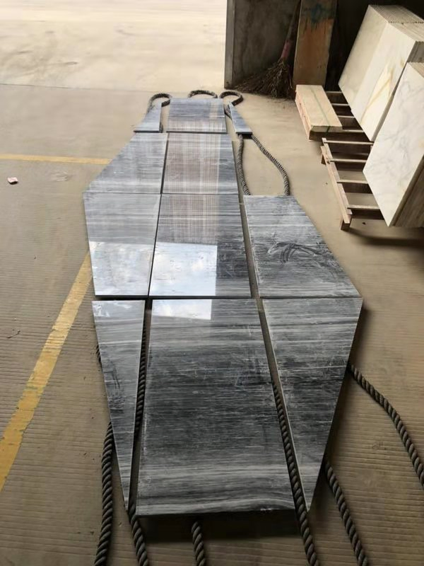 Popular Natural Chinese Wood Marble Slab and Tile for Hotel Wall Floor Decorate