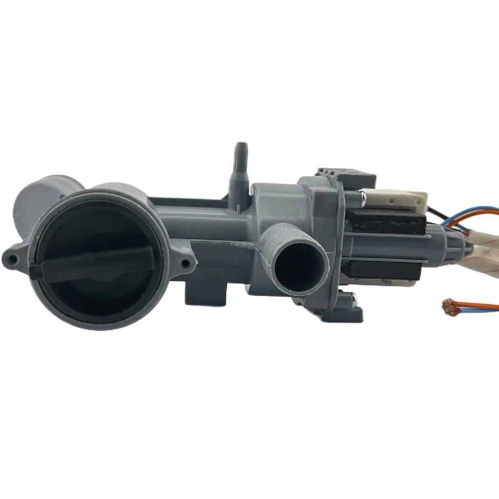 Plastic Injection Molding Mold for Washing Machine Drainage Pump with Water Filter (with Pupm Connection Cable)