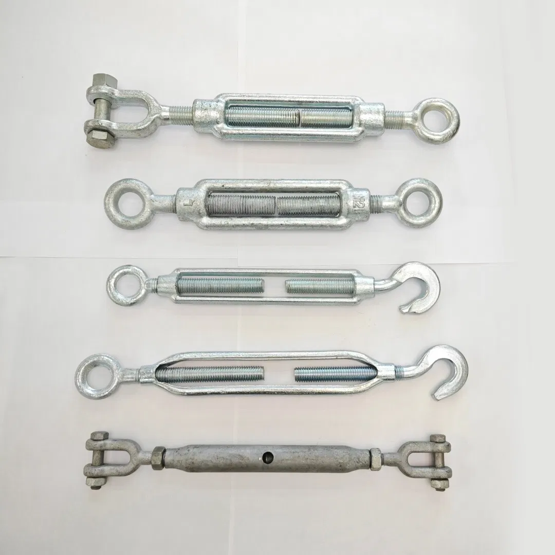 Factory Supply U. S. Type Drop Forged Jaw and Eye Turnbuckles