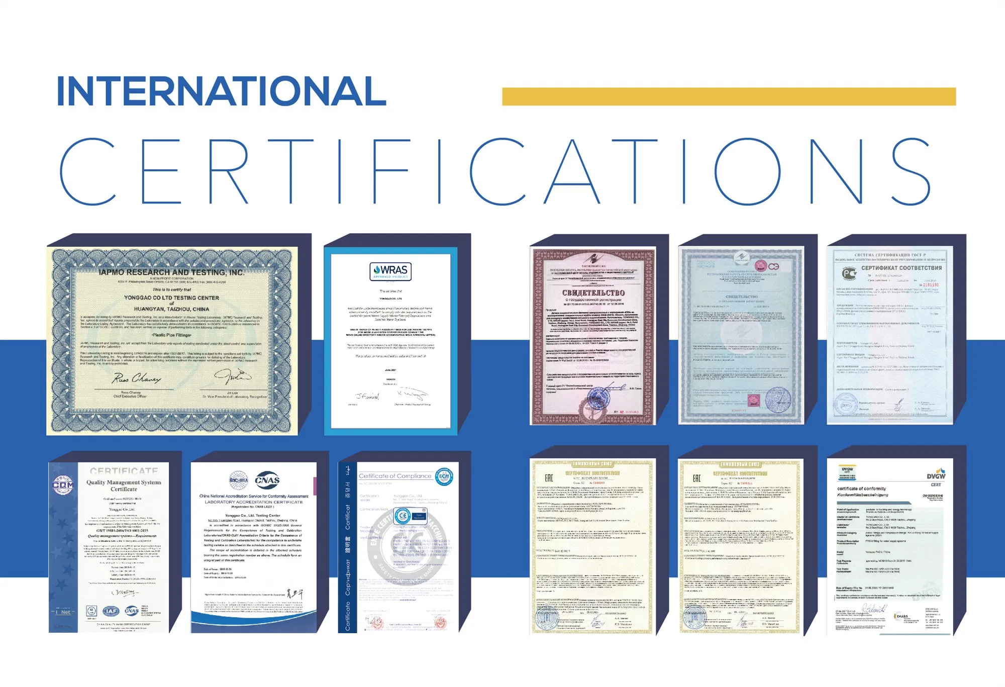 UPVC Kitemark Certificate Square Rainwater Fittings Pipes 7''square Clip