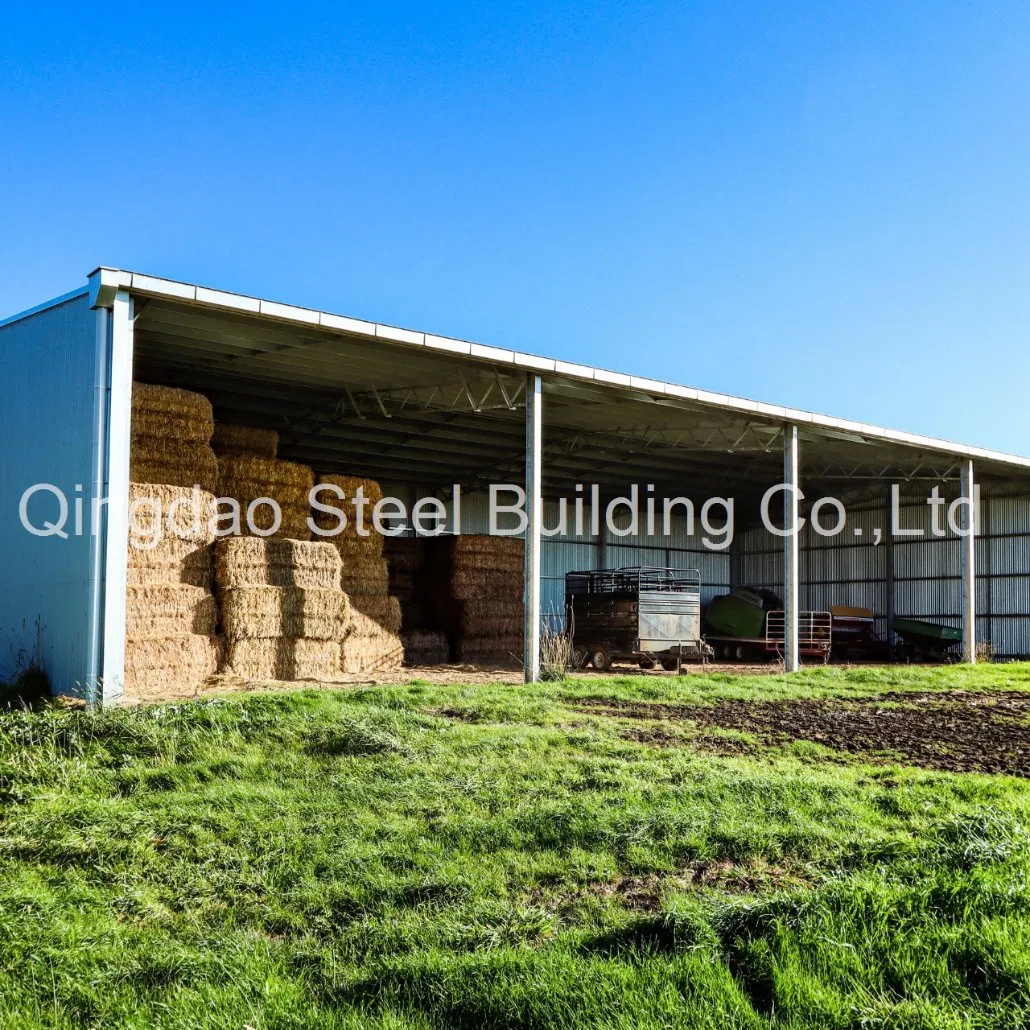 Australia Prefabricated Steel Structure Storage Hay Shed Machine Shed Warehouse Workshop Building