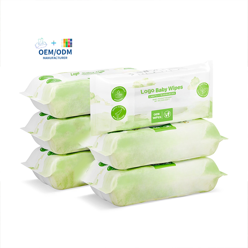 China Manufactured Wet Wipes 80PCS Pack for Baby Body Cleaning and Feminine Care Free Sample Available