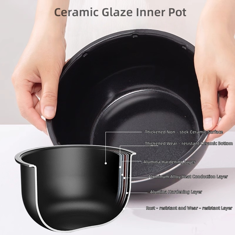Premium Non-Stick Ceramic Rice Cooker Pot for Perfect Cooking