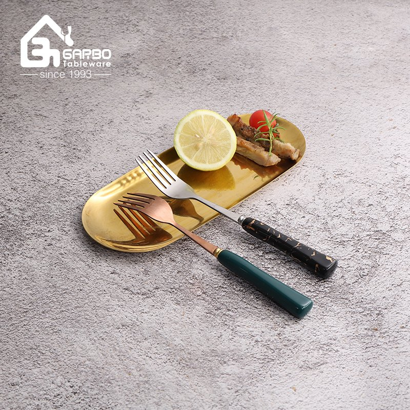 China Wholesale Restaurant Electroplated 410 Stainless Steel Steak Knife with Black Ceramic Handle Hotel Stainless Steel Serving Knife Fish Knife Bread Knife
