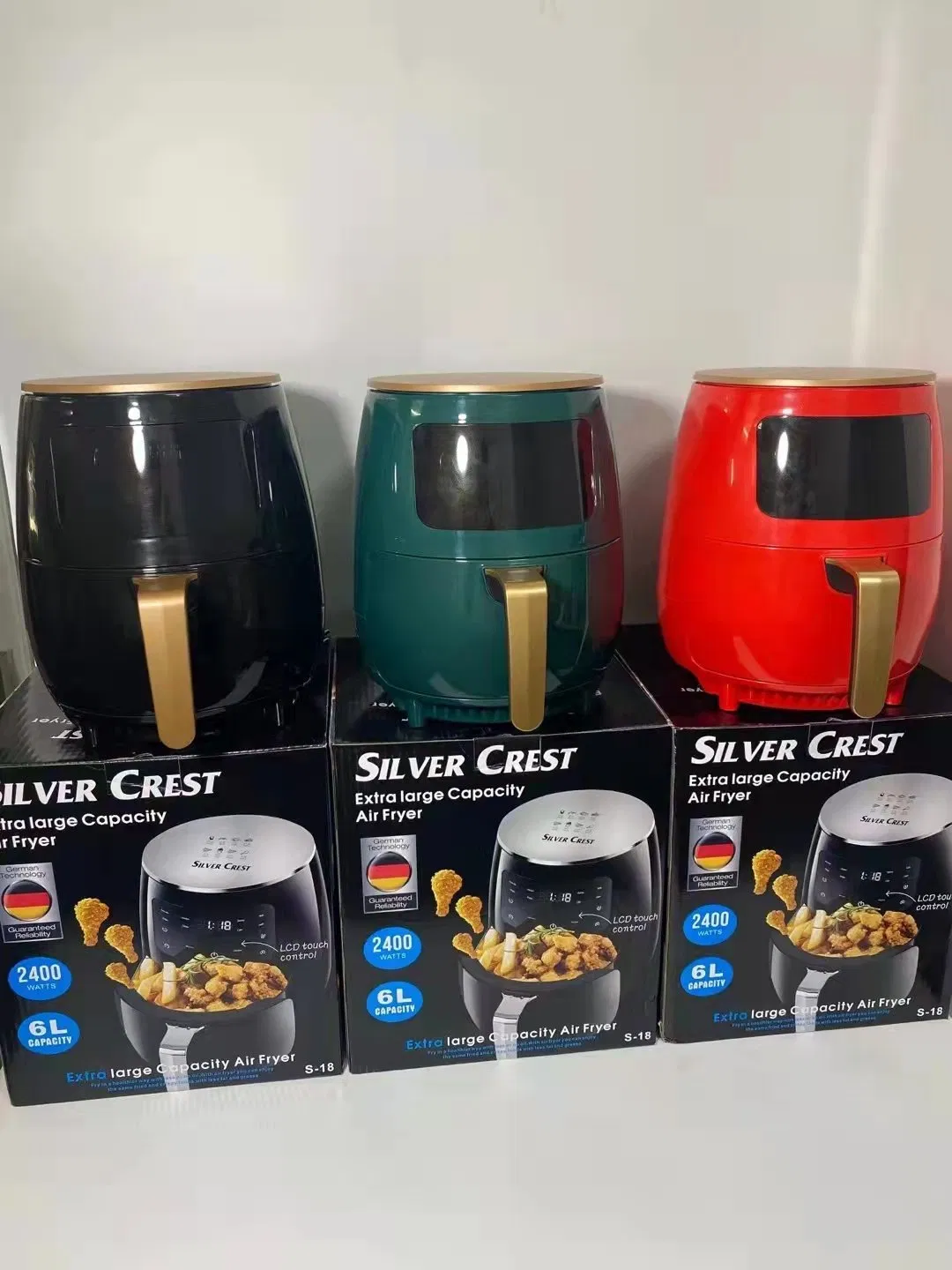 Airfryer Silver Crest Air Fryer China Wholesale Air Fryer Oven Air Deep Fryer Digital Oil Free Air Fryer Without Oil No Oil Hot 5L 6L Electric Air Cooker Fryer