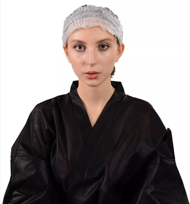 Disposable Nonwoven Fashion Pleated Hair Band Head Band Ce Approved