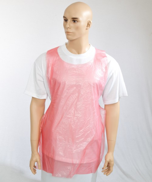Factory Cost Price Home Kitchen PE Disposable Apron for Adult