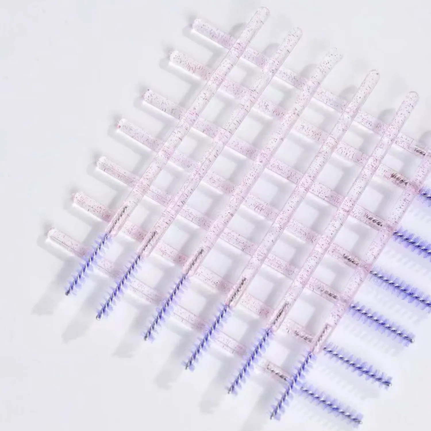 Wholesale Mascara Wands Disposable Eyelash Lash Brushes Spoolies Private Logo Lash Extensions Eyelash Lash Mascara Wand Brush