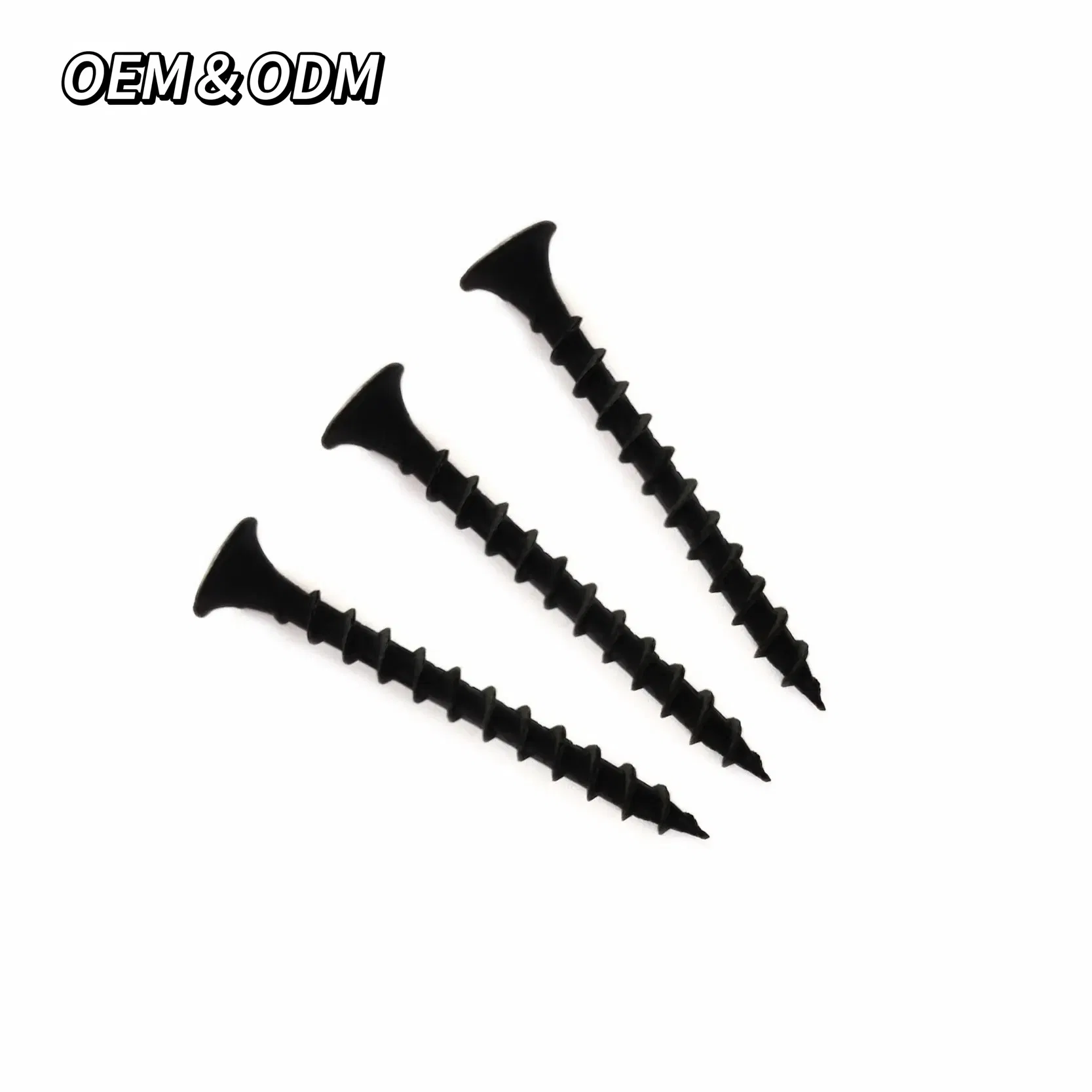 Zinc Plate Torx Head Self Tapping Bugle Nickel Finish Fine Thread Black Metal 3.5X25 Phosphate Phosphated Drywall Screw