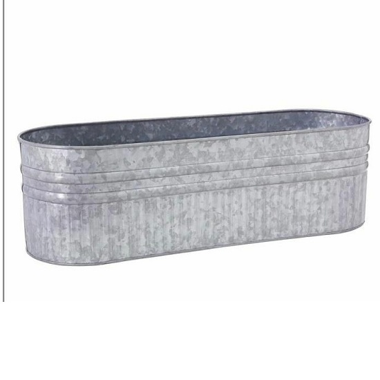 Горшки металлические винтажные для дома сада