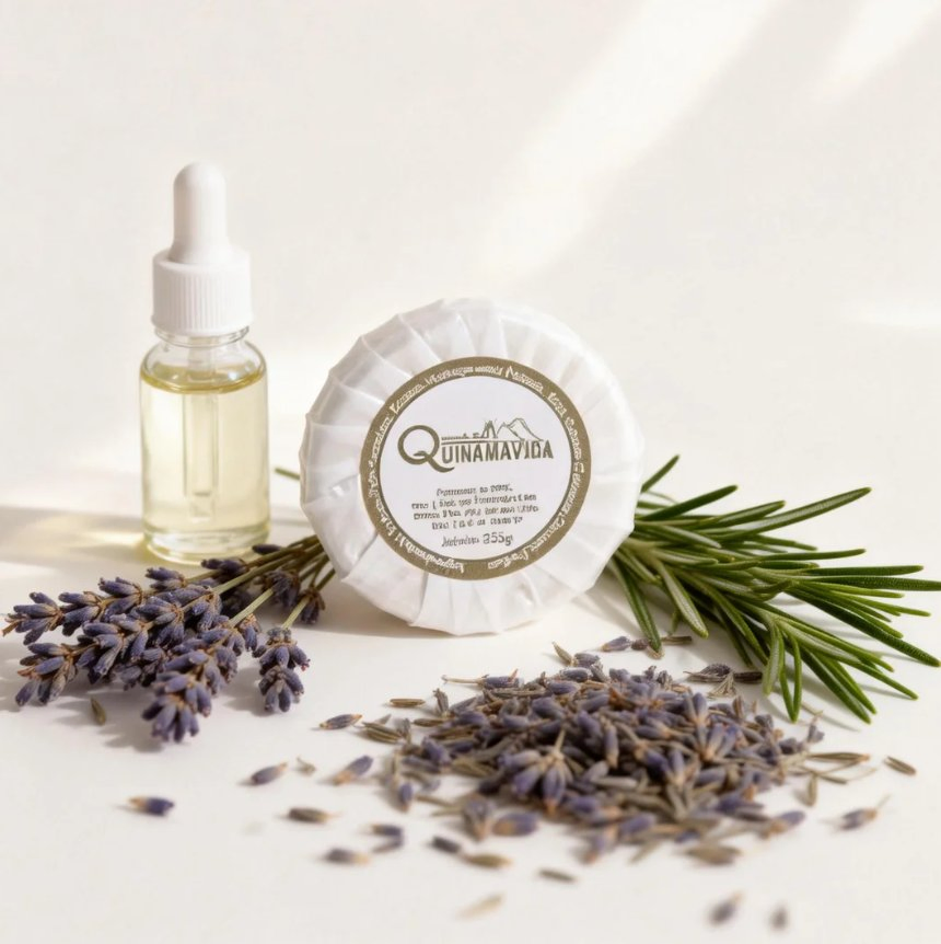 25g Round Hotel Guest Soap in White Laminated Paper Wrap with Custom Label