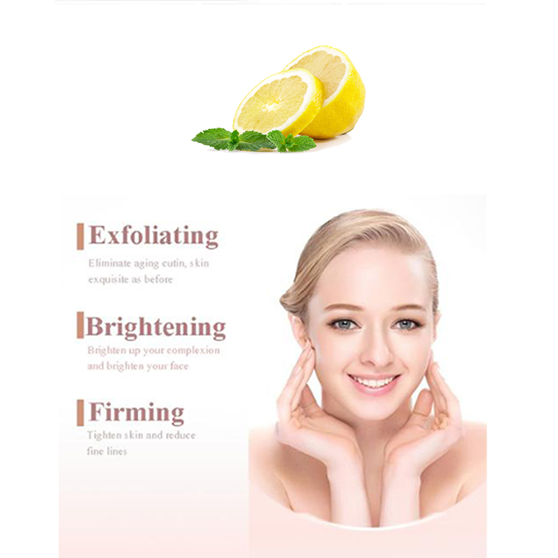Lemon Body&Face Scrub Good Smell Lightening Skin Moisture Sba Lemon Exfoliating Body Mud Scrub Original