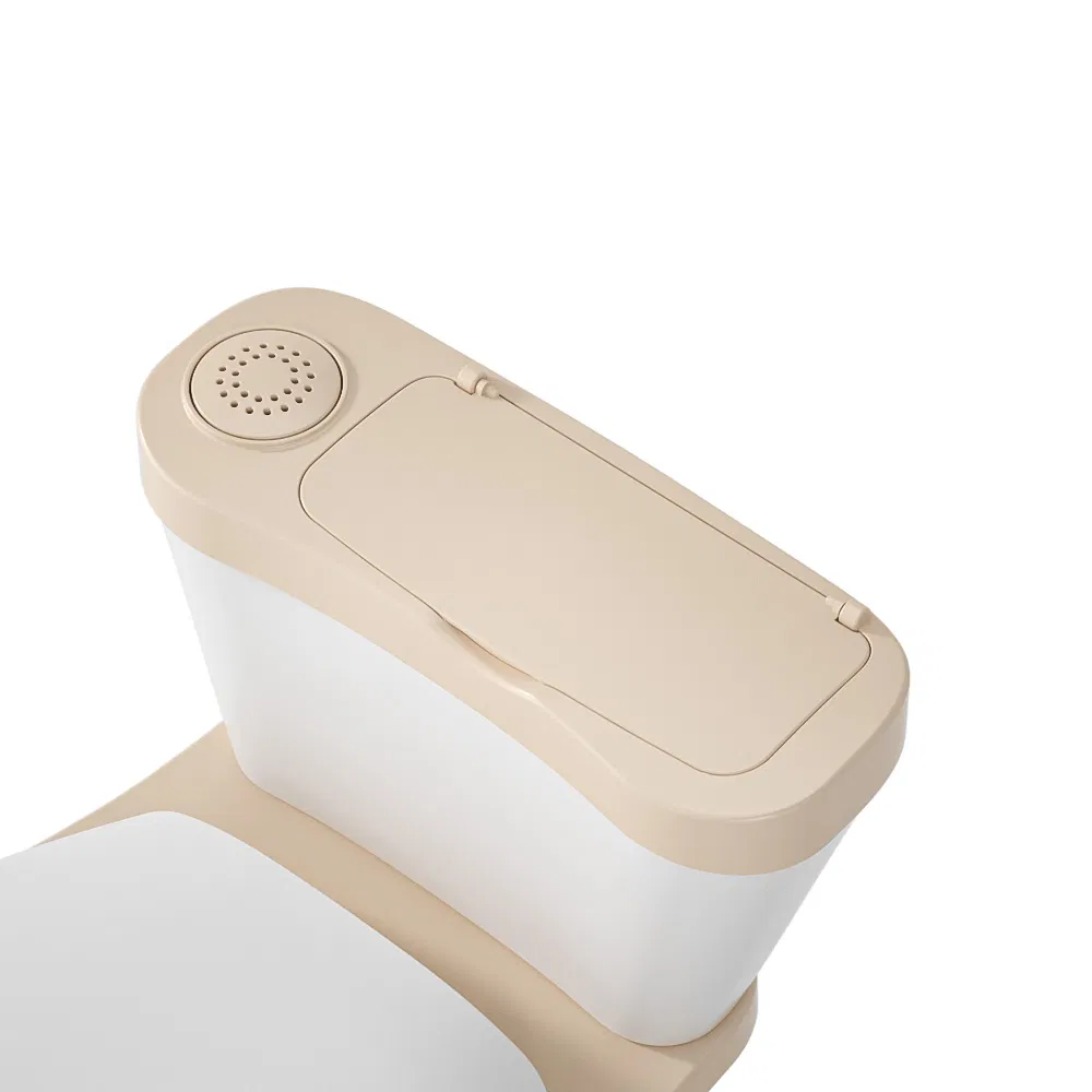 Musical Kids Training Potty Realistic Baby Toilet with Fun Sounds & Flush Simulation Simulation Baby Potty Chair