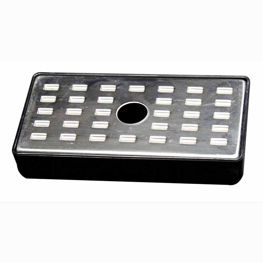 Rectangular Plastic Teapot Water Cup Holder Hotel Coffee Service Acrylic Tray Ksv1