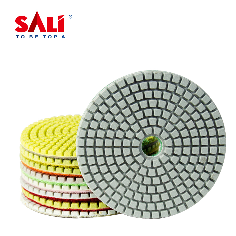 Sali 125mm High Quality Granite & Stone Diamond Polishing Pad