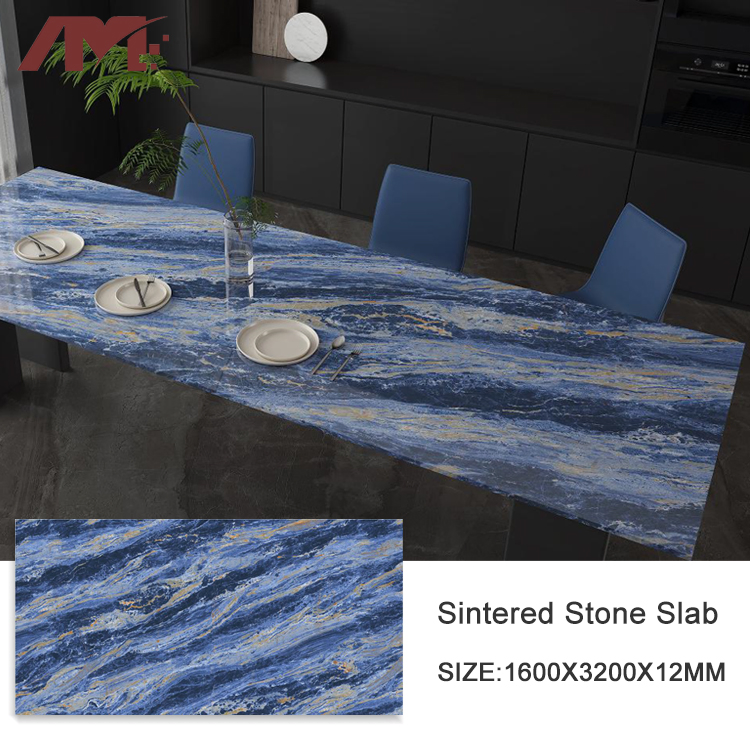New Material Big Size Slabs Sintered Stone for Wall Marble Kitchentop Tiles 1600*3200mm