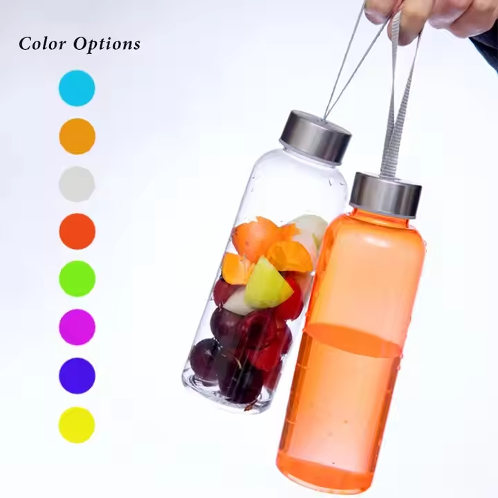 Эко-бутылка для воды 500 мл с логотипом, BPA Free