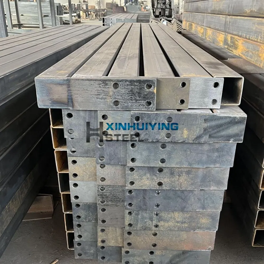 Steel Post Square Tube Steel with Base Plate Custom Fabrication Services Available