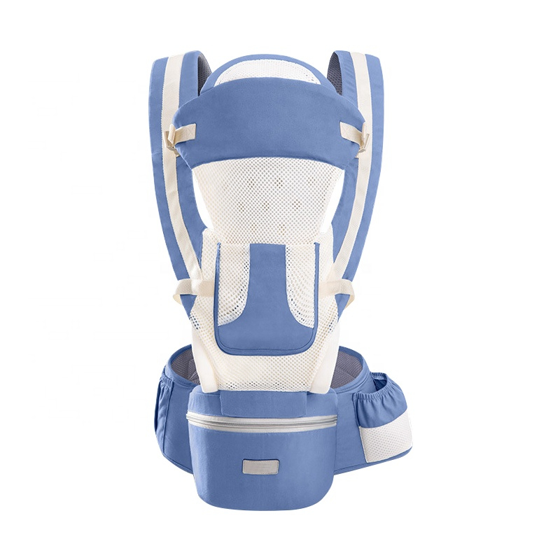 China Supplier Multi Color Baby Hip Seat Breathable Infant Baby Carrier Ergonomic 360 Children Wrap Sling Soft Adjustable Chair Waist Kangaroo