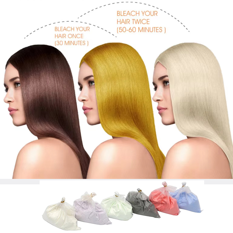 Italy Quality Strong Lift Salon Use Organic Dust Free Hair Bleaching Powder