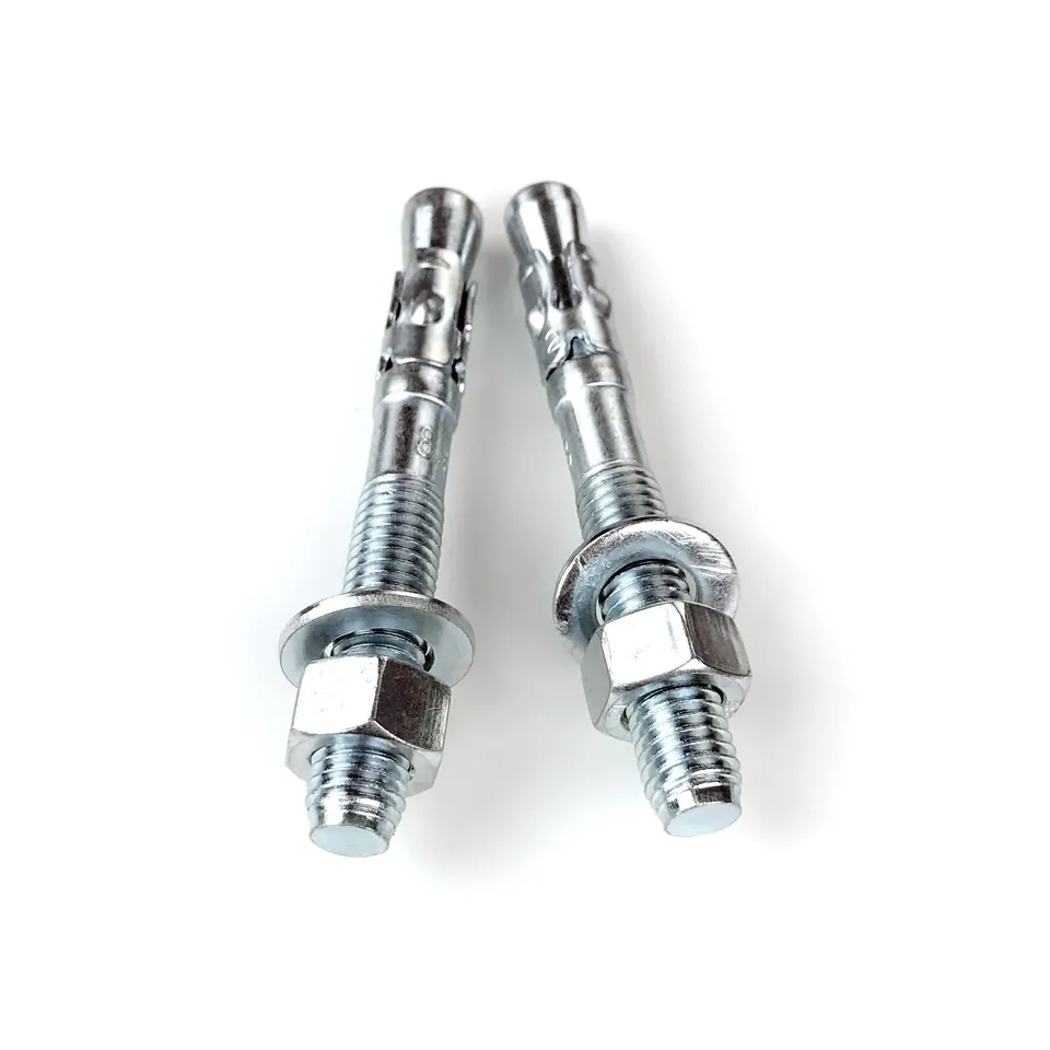 Анкерный болт клиновой оцинкованный стальной