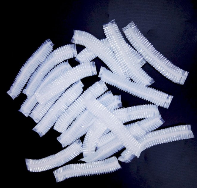 Disposable Waterproof Transparent Salon Hair Dry Cap PE Shower Caps